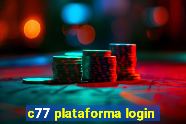 c77 plataforma login